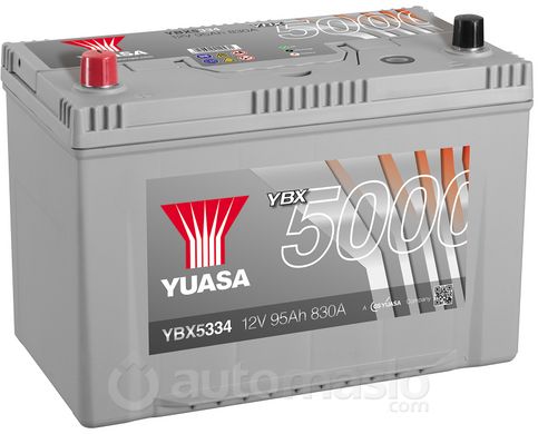 Автомобильный аккумулятор Yuasa Silver High Performance Battery Japan 12V 100Ah YBX5334 (1)